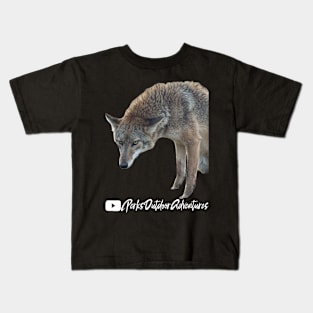 Coyote stuck in a trap! Kids T-Shirt